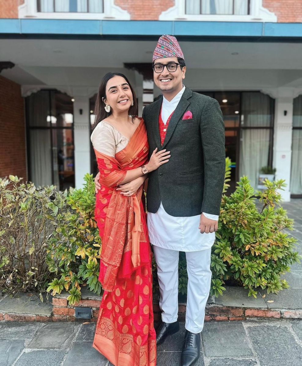 Prajakta Koli and Vrishank Khanal 